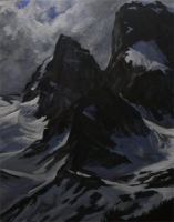 storm over the bugaboos