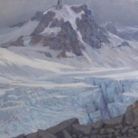 cracking (bugaboos icefield)
