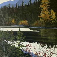 fall colour reflection