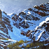 mountain ridges