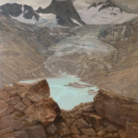 rocky viewpoint - advancing on vowel glacier