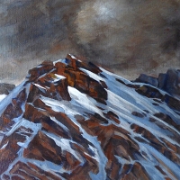 stormy mountain