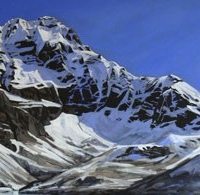 first glimpse of opabin lake