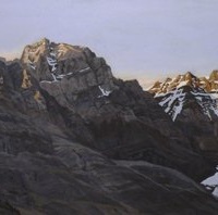 golden crowned moutain top
