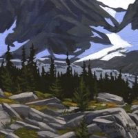 light coming through mountain pass