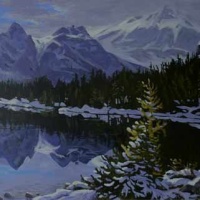 lonely larch - linda lake