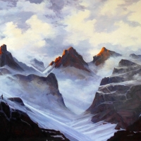 mystical mountain SOLD
