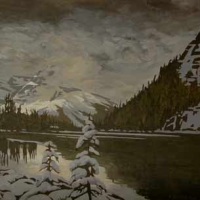 storm approaching lake o'hara