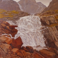 victoria falls plunging over rocky ledges