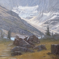 view of biddle glacier