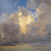 cloud showcase at sunrise